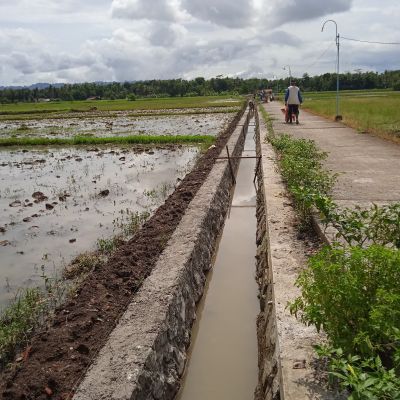 Pembangunan Talud Irigasi