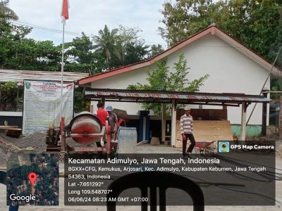 Proges  Kegiatan   Pembangunan Gedung Balai Desa  Arjosari  ( Tusino ) 