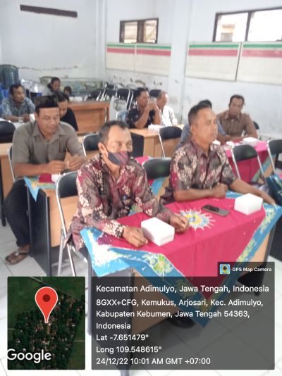 Kegiatan MUSDES Dana Cadangan Desa Arjosari